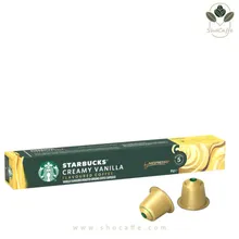 کپسول قهوه نسپرسو استارباکس مدل وانیل Starbucks Creamy Vanilla